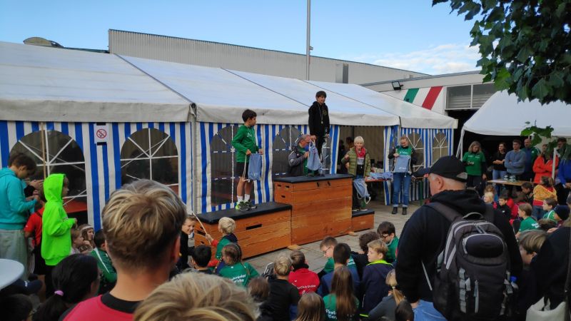 Elijah Fricke gewinnt im Kanu-Mehrkampf die Bronzemedaille und den wuerttembergischen Meistertitel.