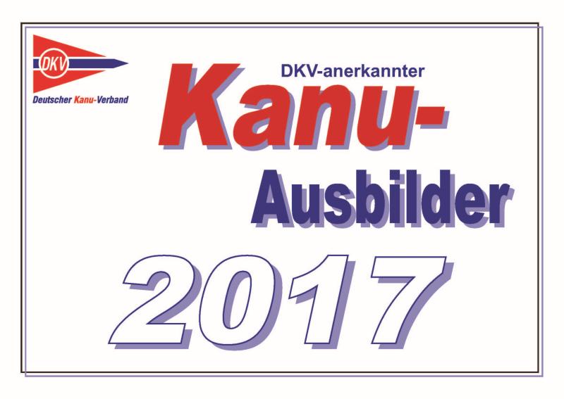 DKV-anerkannter Kanu-Ausbilder 2017